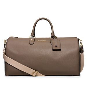 Jet Set Large Leather Weekender